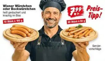 Repo Markt Wiener Würstchen oder Bockwürstchen Angebot