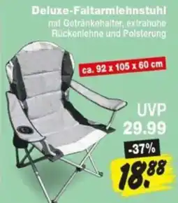 Repo Markt Deluxe-Faltarmlehnstuhl Angebot