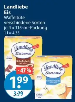 V Markt Landliebe Eiscreme Angebot