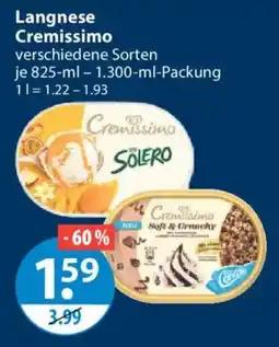 V Markt Langnese Cremissimo Angebot