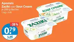 V Markt Apostels Zaziki oder Sour Cream Angebot