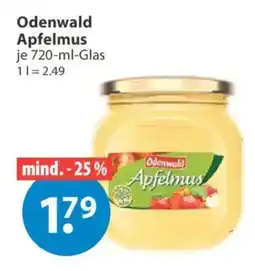 V Markt Odenwald Apfelmus Angebot