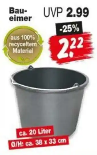 Repo Markt Bau-eimer Angebot