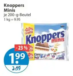 V Markt Knoppers Minis Angebot