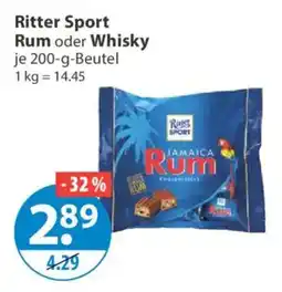 V Markt Ritter Sport Jamaica Rum Angebot