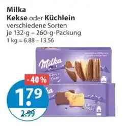 V Markt Milka Kekse oder Küchlein Angebot