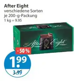 V Markt After Eight Angebot