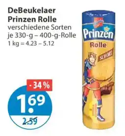 V Markt DeBeukelaer Prinzen Rolle Angebot