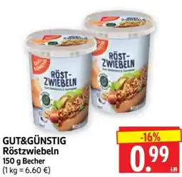 Edeka Herkules GUT&GÜNSTIG Röstzwiebeln Angebot