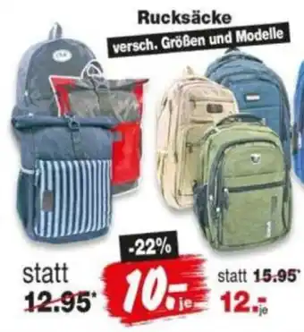 Repo Markt Rucksäcke Angebot
