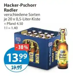 V Markt Hacker-Pschorr Radler Angebot