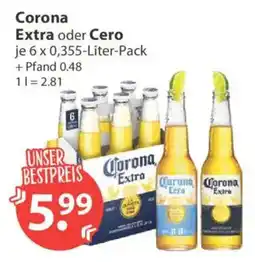 V Markt Corona Extra oder Cero Angebot