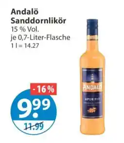 V Markt Andalö Sanddornlikör Angebot