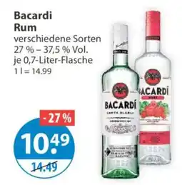 V Markt Bacardi Rum Angebot