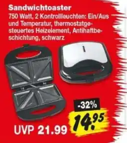 Repo Markt Sandwich toaster Angebot