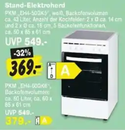 Repo Markt Stand-Elektroherd PKM Angebot