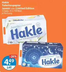 V Markt Hakle Toilettenpapier Angebot