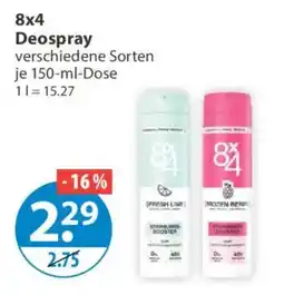 V Markt 8x4 Deospray Angebot