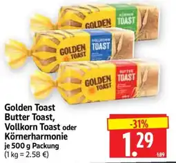 Edeka Herkules Golden Toast Butter Toast Angebot
