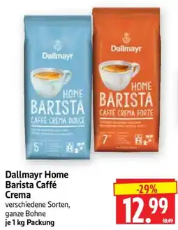 Edeka Herkules Dallmayr Home Barista Caffé Crema Angebot