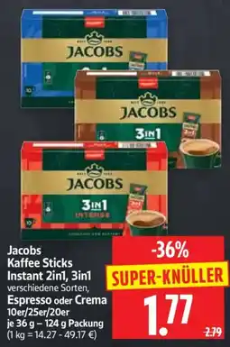 Edeka Herkules Jacobs Kaffee Sticks Angebot