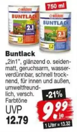 Repo Markt Buntlack Angebot
