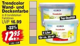 Repo Markt Trendcolor Wand- und Deckenfarbe Angebot
