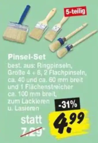 Repo Markt Pinsel-Set Angebot