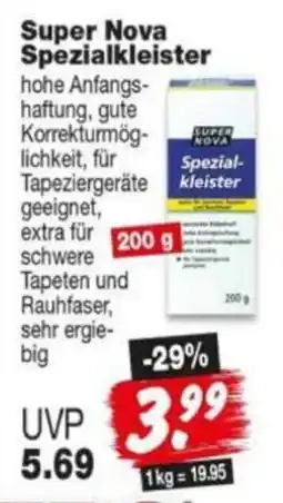 Repo Markt Super Nova Spezialkleister Angebot