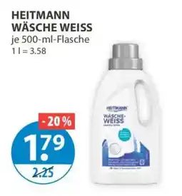 V Markt HEITMANN WÄSCHE WEISS Angebot