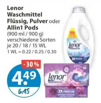 V Markt Lenor Waschmittel Angebot