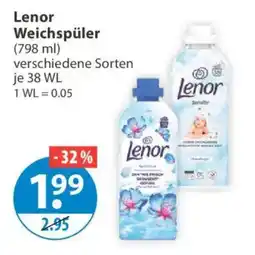 V Markt Lenor Weichspüler Angebot