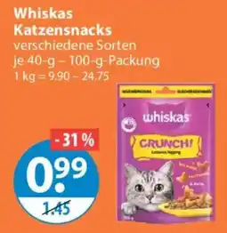 V Markt Whiskas Katzensnacks Angebot