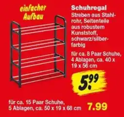 Repo Markt Schuhregal Angebot