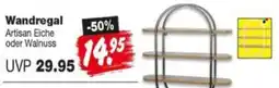 Repo Markt Wandregal Artisan Eiche oder Walnuss Angebot