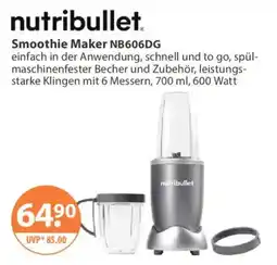 V Markt nutribullet Smoothie Maker NB606DG Angebot