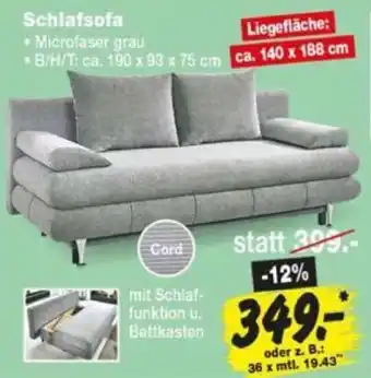 Repo Markt Schlafsofa Angebot