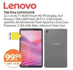 V Markt Lenovo Tab One ZAF00254SE Angebot