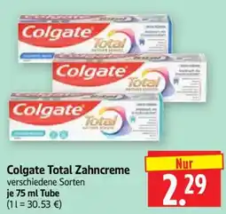 Edeka Herkules Colgate Total Zahncreme Angebot
