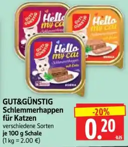 Edeka Herkules Hello my cat Schlemmerhappen Angebot