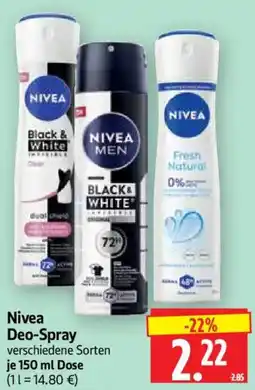 Edeka Herkules Nivea Deo-Spray Angebot