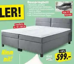 Repo Markt Boxspringbett Angebot