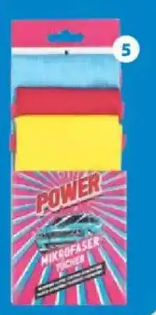V Markt POWER Mikrofaser Tücher Angebot