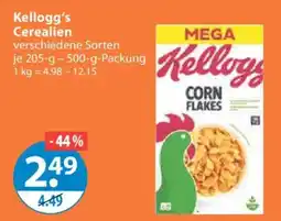 V Markt Kellogg's Corn Flakes Angebot