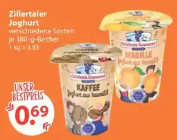 V Markt Zillertaler Joghurt Angebot