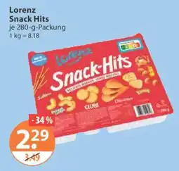 V Markt Lorenz Snack-Hits Angebot