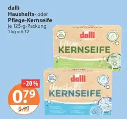 V Markt dalli Haushalts- oder Pflege-Kernseife Angebot