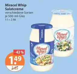 V Markt Miracel Whip Salatcreme Angebot