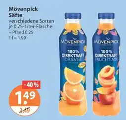 V Markt Mövenpick Säfte Angebot