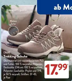 Aldi Süd CRANE Trekking-Schuhe Angebot